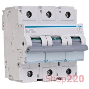 חצי אוטומט hager 10KA 3*80A