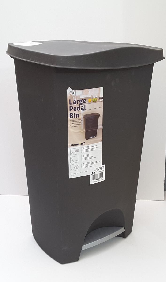 פח אשפה עם פדאל 71-112 starplast פח אשפה עם פדאל 71-112 starplast