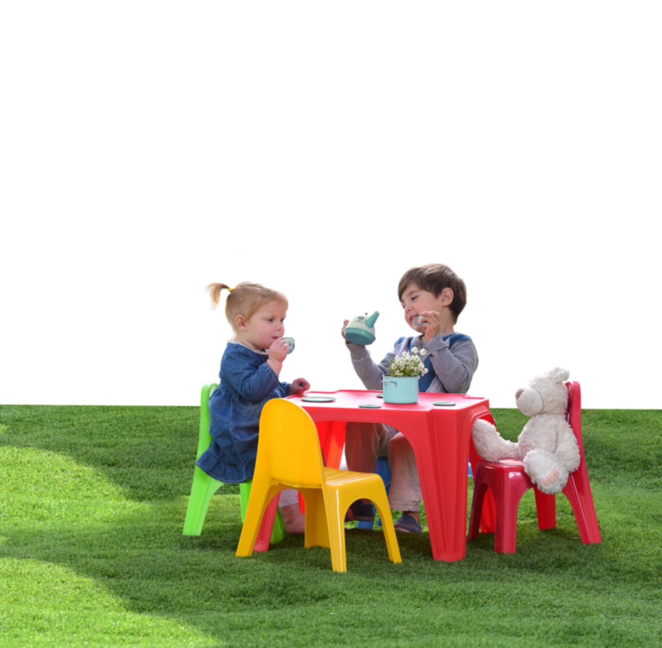 שולחן + 4 כיסאות לילדים starplast שולחן + 4 כיסאות לילדים starplast