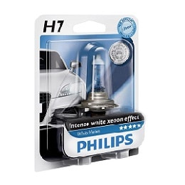 נורה PHILIPS H7 WHITEVISIO