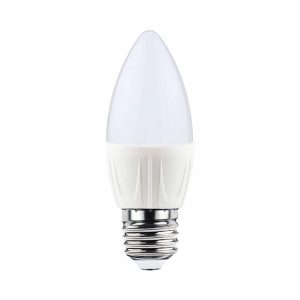 נורת נר לד חלבית E27 7W אור חם