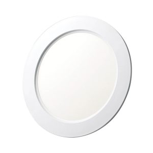 פאנל לד שקוע אינטגרלי עגול 6" 12W, אור ניטרלי