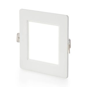 פאנל לד שקוע אינטגרלי מרובע 150X150 12W, אור קר