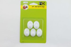 קולב אובאלי קטן לבן-5 יח' (ירוק) קולב אובאלי קטן לבן-5 יח' (ירוק)