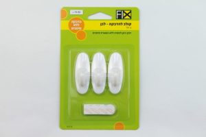 קולב ללא סימנים - 3 יח' (ירוק)