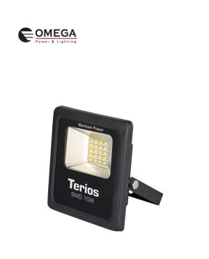 זרקור פלזמה SMD לד,10 וואט גוון לבן חם - גוף בצב