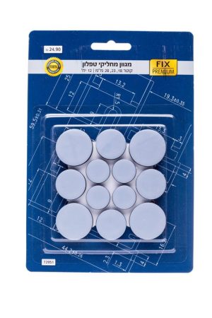 מגוון מחליקי טפלון - 12 יח' (פרימיום)