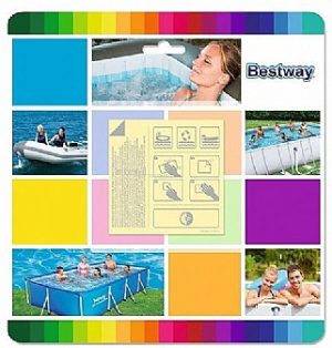 ערכת תיקון מדבקות מתחת למים BESTWAY 62091
