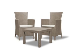 מערכת ישיבה רוסריו בלקוני - Rosario Balcony בצבע קפוצ'ינו