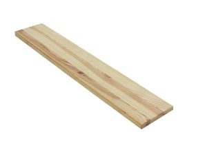 מדף מעץ אורן 30X120  ס"מ