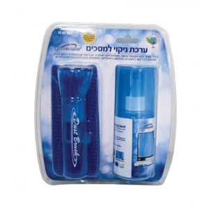 ערכת ניקוי למסכים + מברשת Silver Line XT-427 NEW 200ml