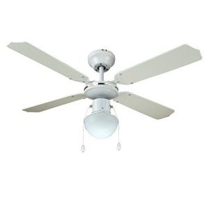 מאוורר תקרה 42" מיאמי לבן HY J42003/W Semicom יבואן רשמי!