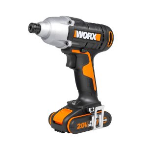 ‏מברגת אימפקט Worx WX291+סוללה 20V כולל סוללה!!! יבואן רשמי!
