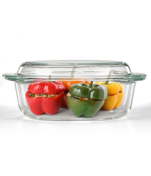 רוסטר זכוכית אובלי 33 ס"מ, 5.7 ליטר OVEN TO TABLE מבית Food appeal