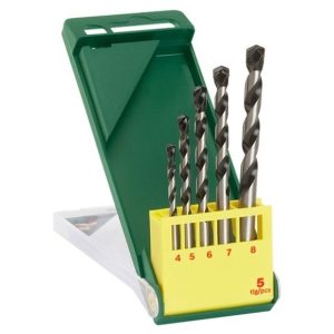 סט 5 מקדחים 4,5,6,7,8 לבטון בוש 2607019445
