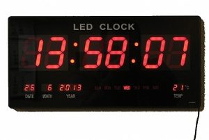 שעון קיר דיגטלי SKL4800 גדול 104145