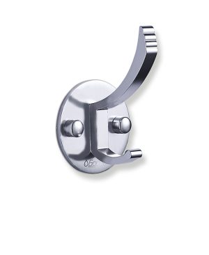 קולב יחד כפול אלומיניום מבריק 112241