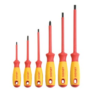 סט מברגים מבודדים 6 VDE יח SIGNET סט מברגים מבודדים 6 VDE יח SIGNET