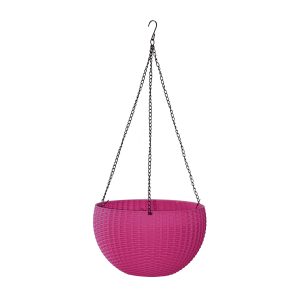 סלסלת תלייה חנה 28cm x H16 -פוקסיה