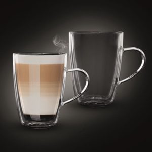 סט 2 כוסות דאבל  350 מ"ל LATTE JAMAICA מבית Food appeal