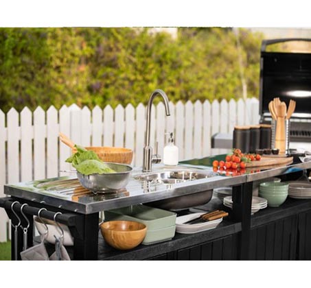 מזנון ברביקיו מטבח חוץ KETER Unity Chef - GRAY מזנון ברביקיו מטבח חוץ KETER Unity Chef - GRAY
