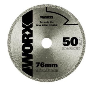 להב מסור קרמיקה וביטון 76ממ WORX WX424 WA5033