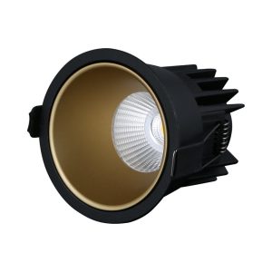 שקוע לד שחור/זהב VINO 10W אור חם