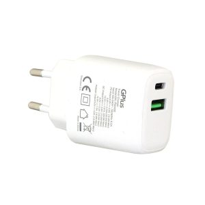 מטען קיר 20W כפול 3A לבן