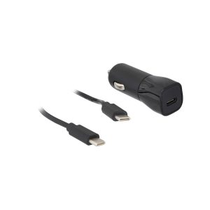 מטען רכב USB-C 30W+כבל TYPE-C