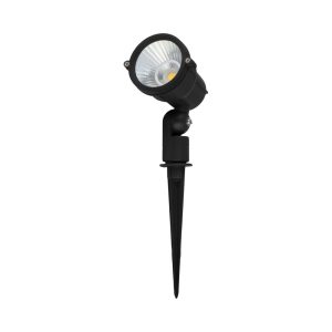 דוקרן לד לגינה 10W 12V כבל 1.5 מ' אור חם