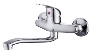 ברז מיקסר מהקיר ארוך מתכוונן SPLASH