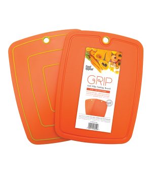 משטח חיתוך לארג' 38x29 ס"מ GRIP כתום