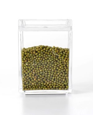 קופסת אחסון שקופה CLEAR & FRESH - 990ML
