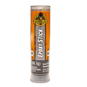 דבק אפוקסי גורילה מֶרֶק פלסטלינה 1550PSI, ***חזק מאוד וחסכוני, לרכב, אינסטלציה ולבית***