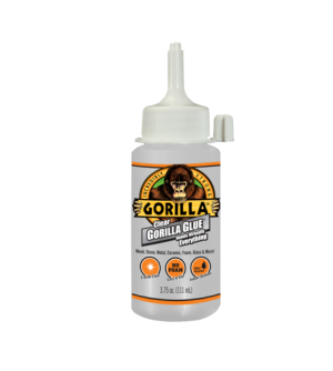 דבק גורילה שקוף רב שימושי 110 מ"ל Clear Gorilla Glue, **שקוף | אינו מקציף | עוצמתי במיוחד**