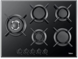 כיריים 5 זכוכית BL70GBS שחור כיריים 5 זכוכית BL70GBS שחור
