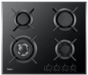 כיריים 4 זכוכית שחורה BL60GB בלרס יבואן רשמי !