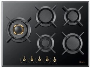 כיריים 5 זכוכית BL70SCG שחור כפרי
