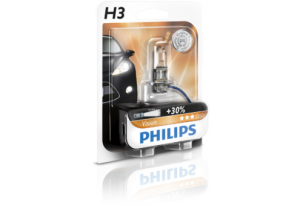 12V 55W Vision H3 -בליסטר נורה אחת - 30+ אחוז