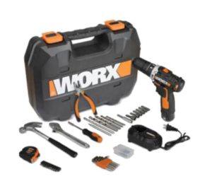 מברגה/מקדחה רוטטת 12V וסט כלים
