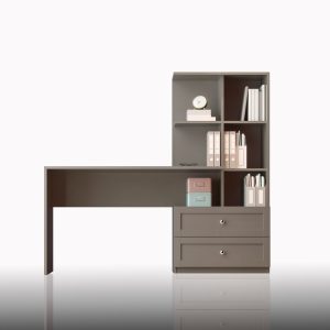 שולחן עבודה דגם Side סיד אפור מבית Twins Design