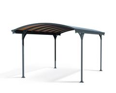 חניה לרכב Vitoria אפורה 2.9x5 מבית פלרם-Canopia