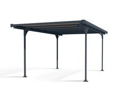 חניה לרכב Verona אפורה 3X5 מבית פלרם -Canopia