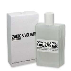 בושם לאשה Zadig & Voltaire This is Her! E.D.P 100ml בושם לאשה Zadig & Voltaire This is Her! E.D.P 100ml