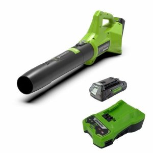 מפוח עלים GEN 2 -24V +שתי סוללות 2Ah + מטען greenworks