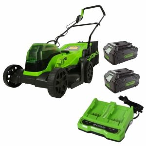 מכסחת דשא 36 סמ 48V (2X24V) עם 2 סוללות מכסחת דשא 36 סמ 48V (2X24V) עם 2 סוללות