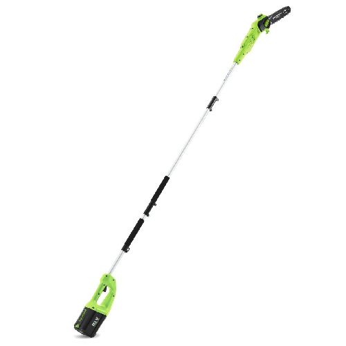 מסור שרשרת גבהים80V+סוללה 2AH +מטען80V greenworks מסור שרשרת גבהים80V+סוללה 2AH +מטען80V greenworks