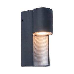 גוף תאורה צמוד קיר אפור URBAN LUTEC GU10 MAX 7W IP54