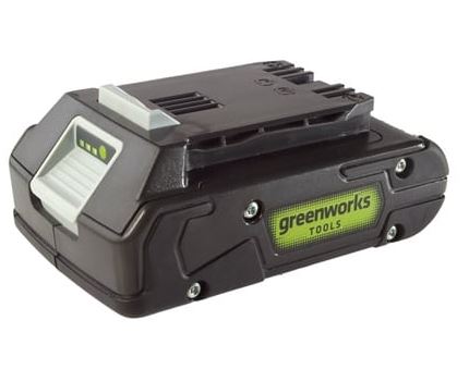 סוללה 24V 2.0Ah (דור 2) greenworks סוללה 24V 2.0Ah (דור 2) greenworks