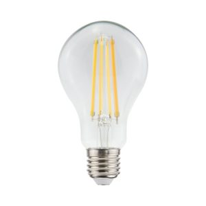 פחם קלאסי A70 LED 12W E27, אור חם